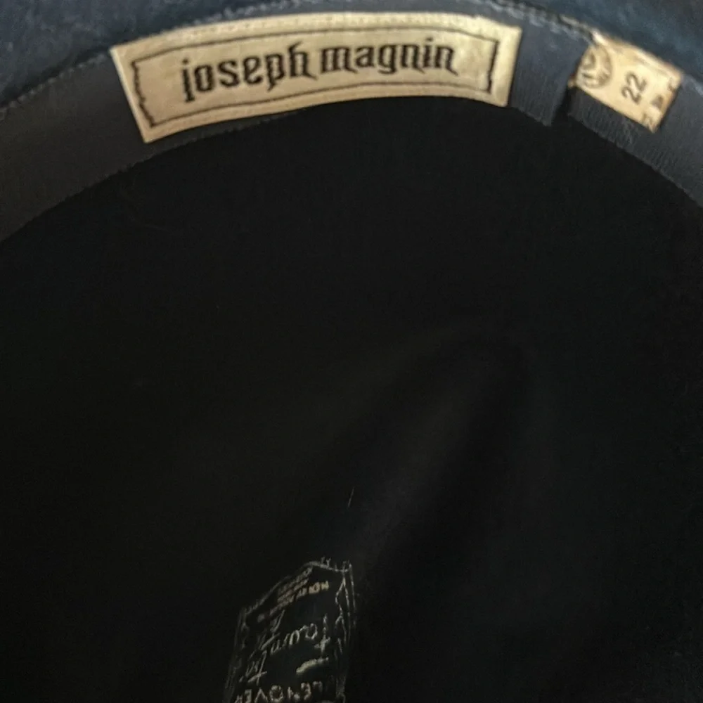 HENRY POLLAK JOSEPH MAGNIN Vintage Union Made Wool Hat - Picture 9 of 10